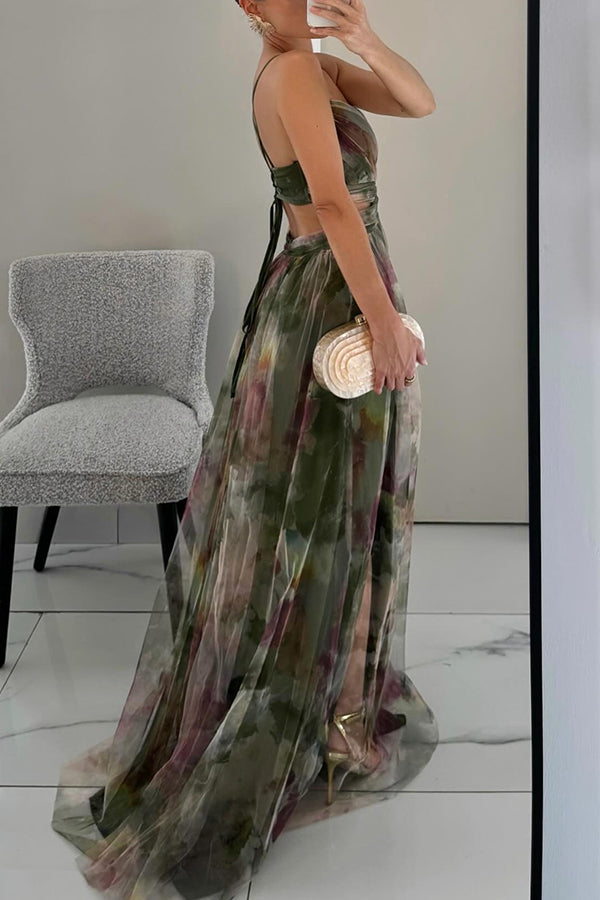 Giselle™ - Betoverende Jurk Bloemenprint