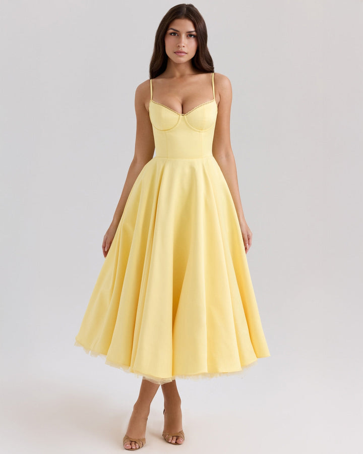Alina Corset Midi Jurk