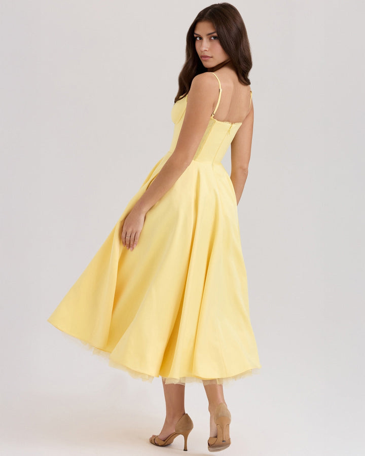 Alina Corset Midi Jurk