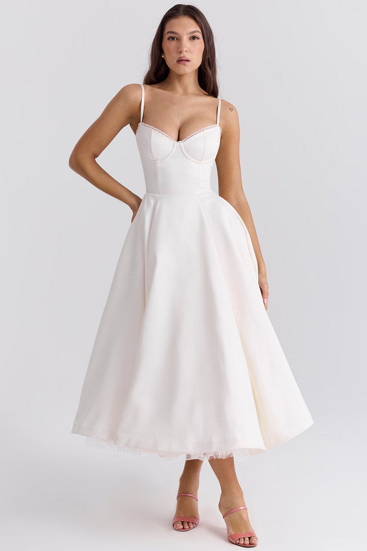 Alina Corset Midi Jurk