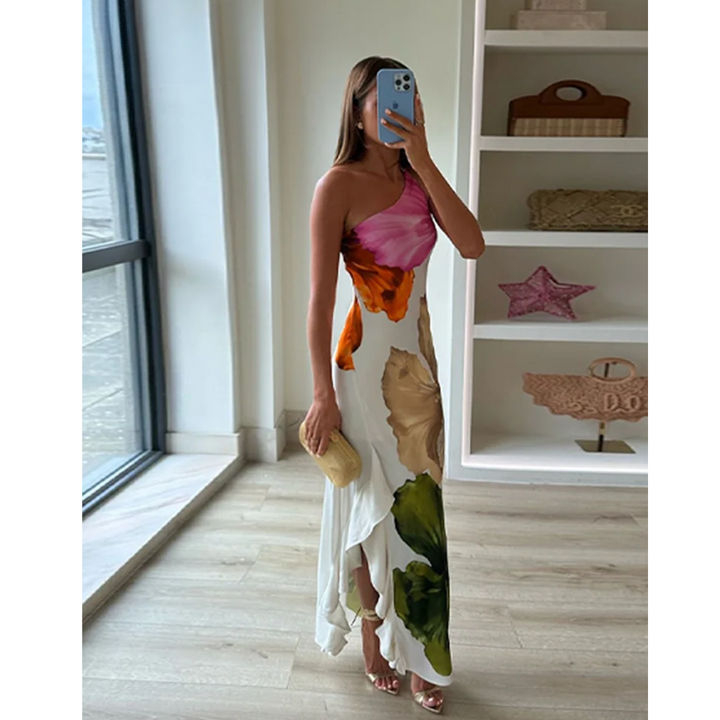 BIANCHINA Maxi Jurk