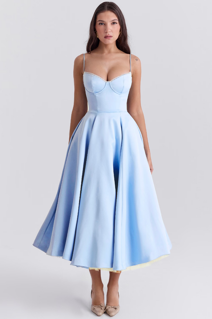 Alina Corset Midi Jurk
