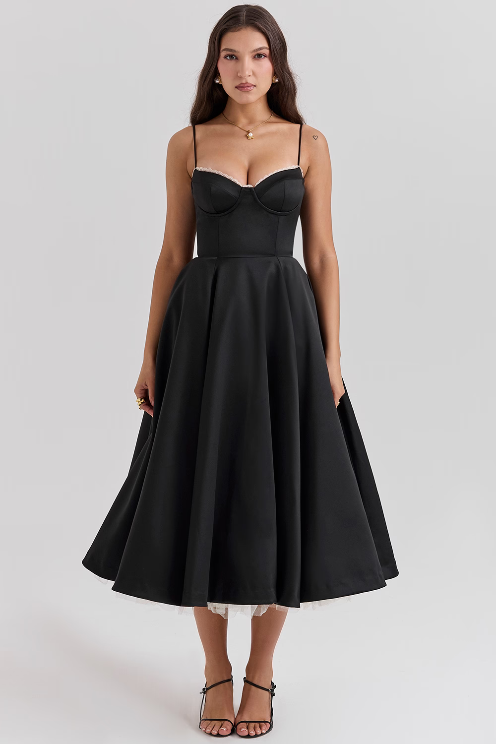 Alina Corset Midi Jurk