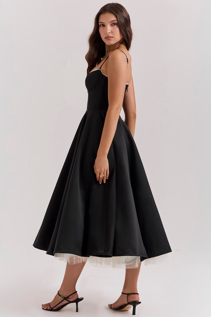 Alina Corset Midi Jurk