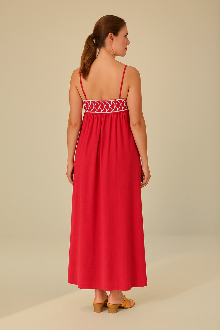 Koi Bloom Maxi Jurk