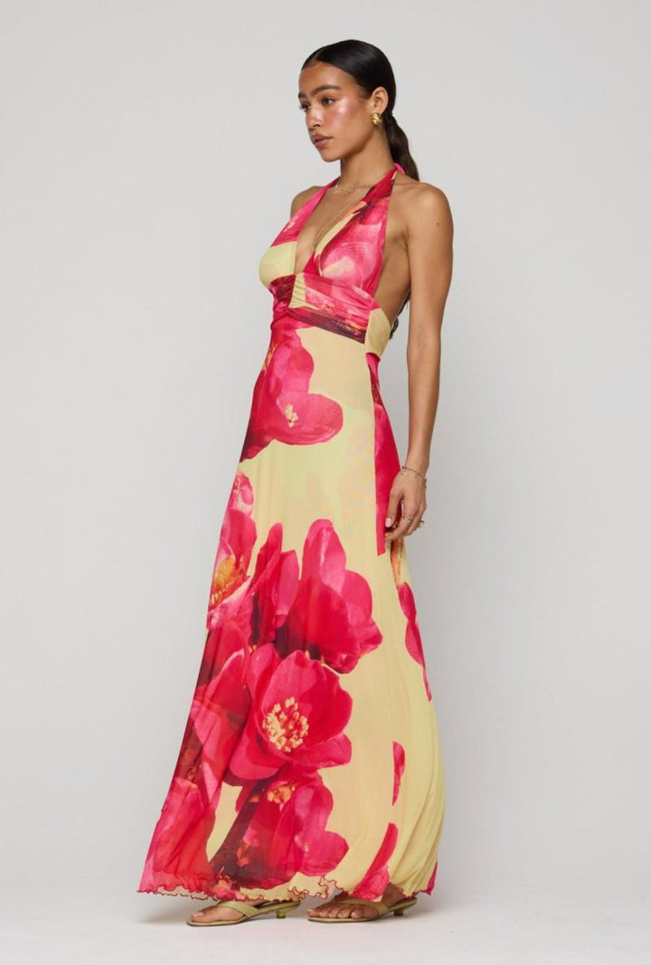 Coastal Bloom Maxi Jurk