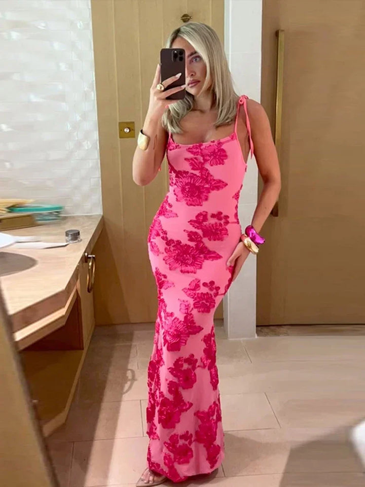Rose Maxi Jurk