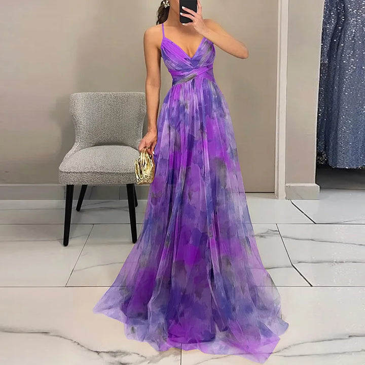Giselle™ - Betoverende Jurk Bloemenprint