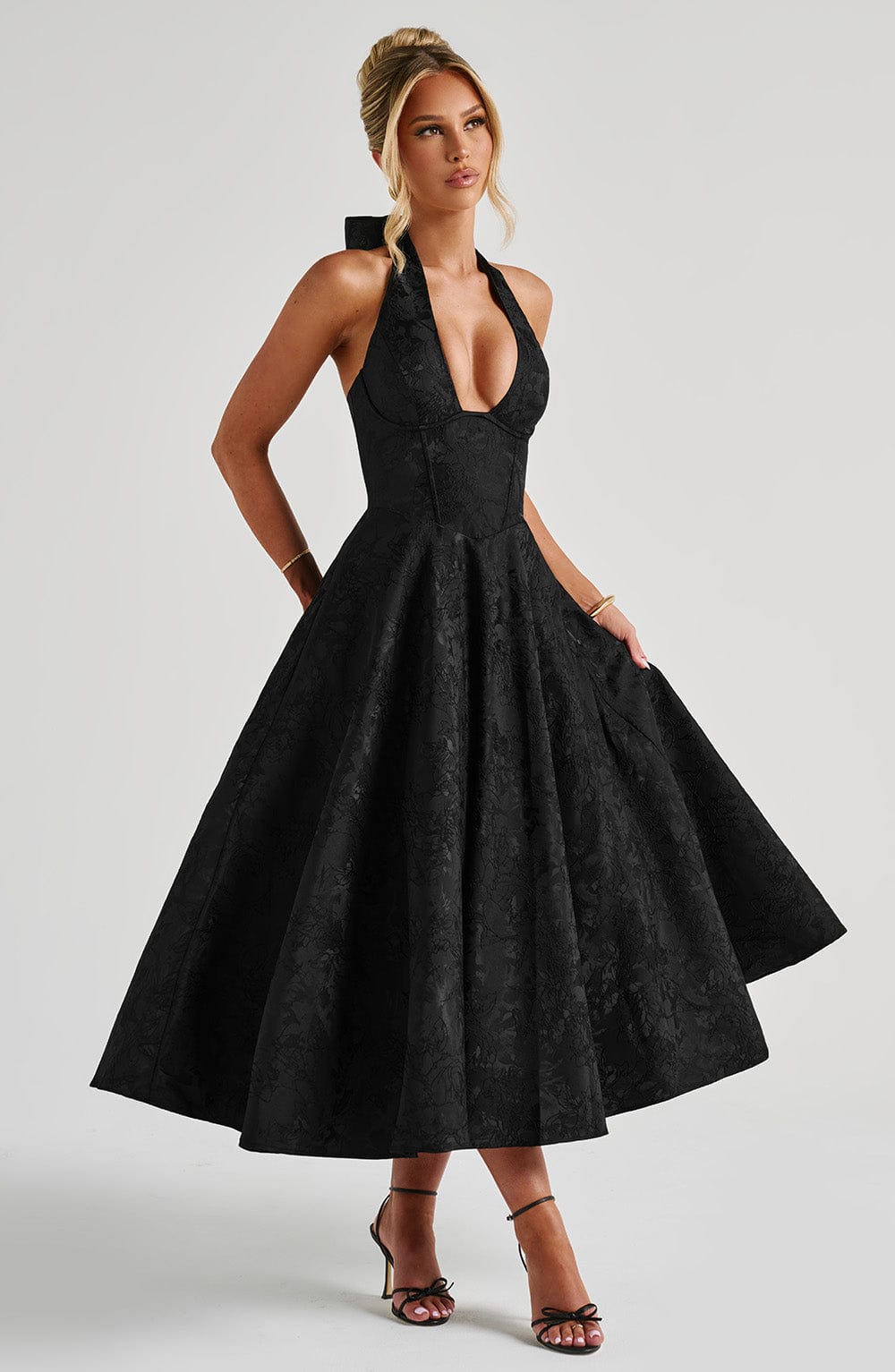 Catalina Romantic Midi Jurk