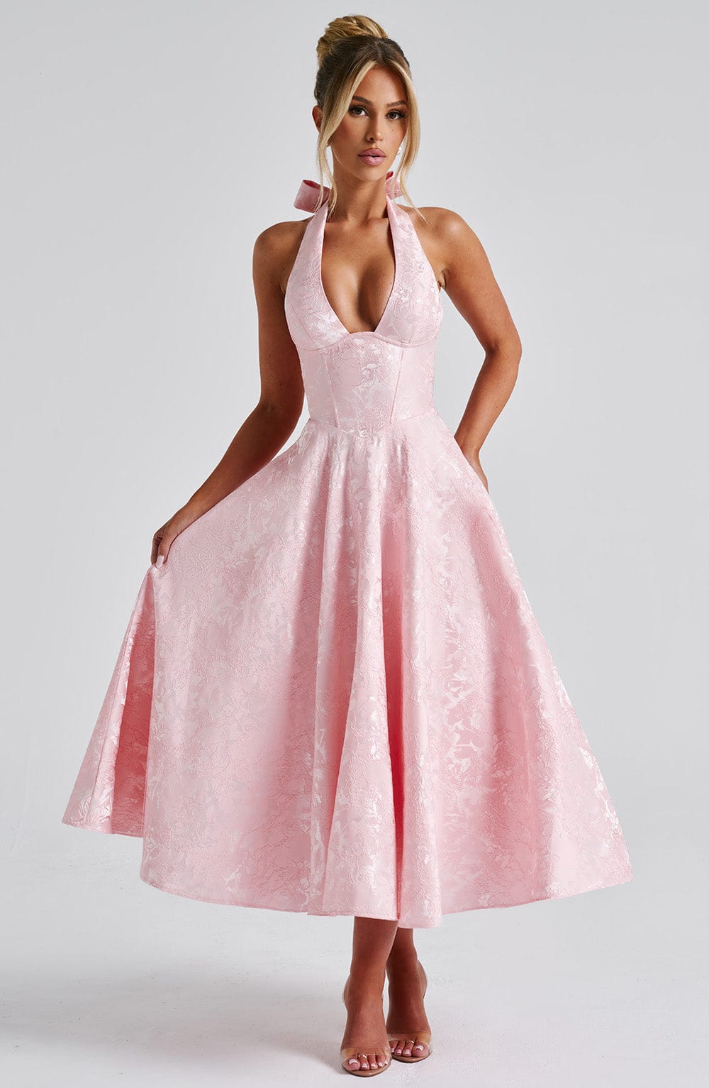 Catalina Romantic Midi Jurk