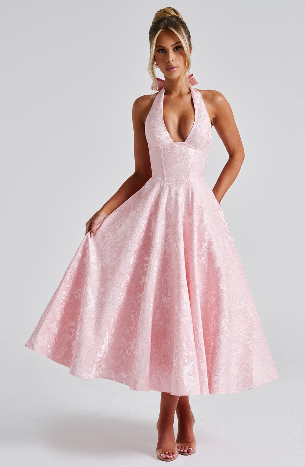Catalina Romantic Midi Jurk