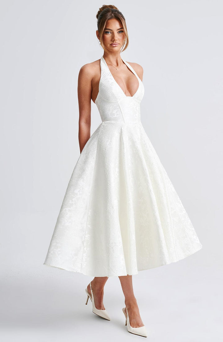 Catalina Romantic Midi Jurk