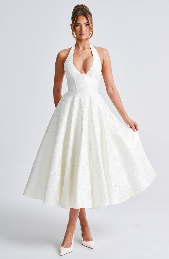Catalina Romantic Midi Jurk