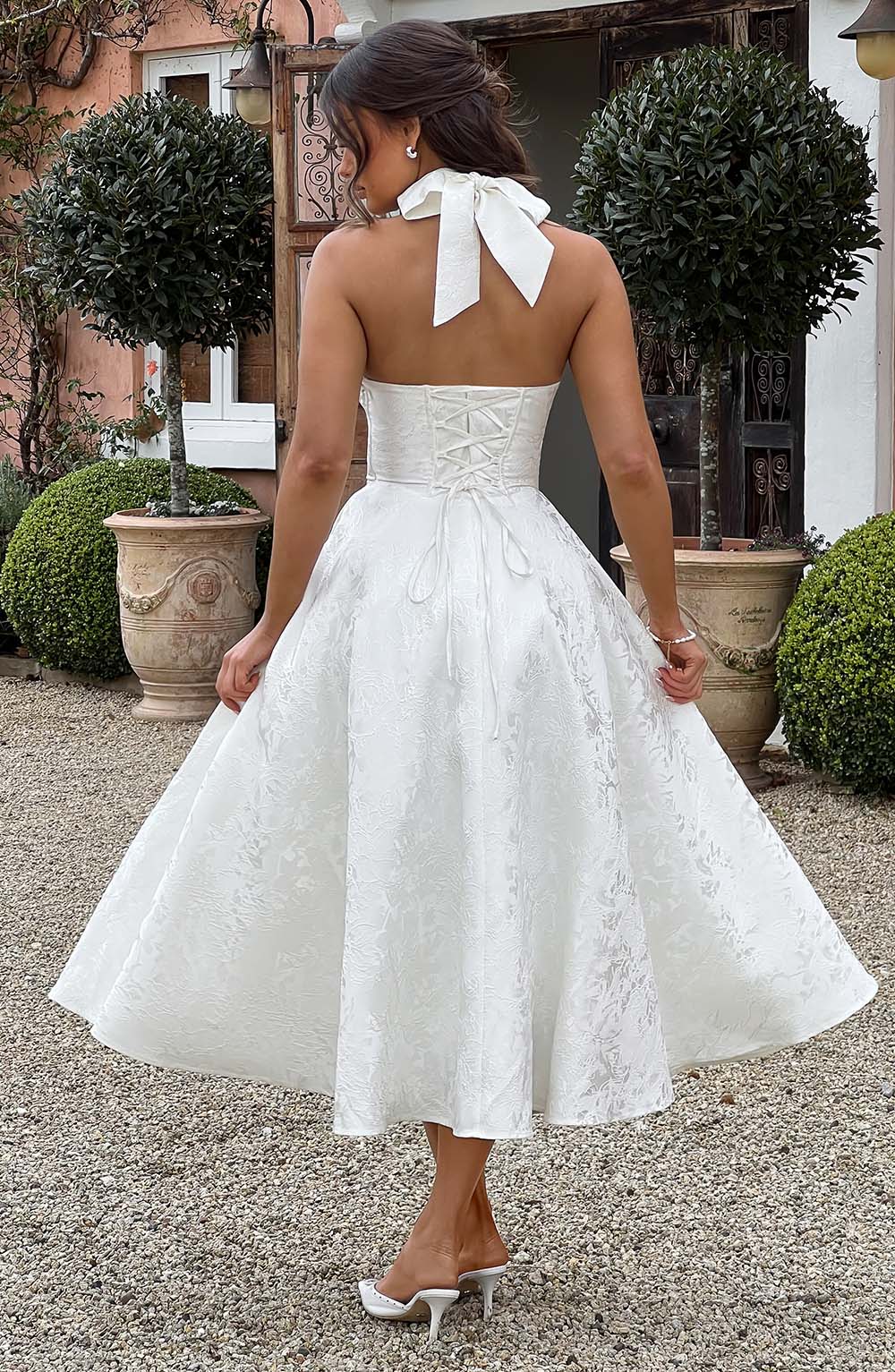 Catalina Romantic Midi Jurk