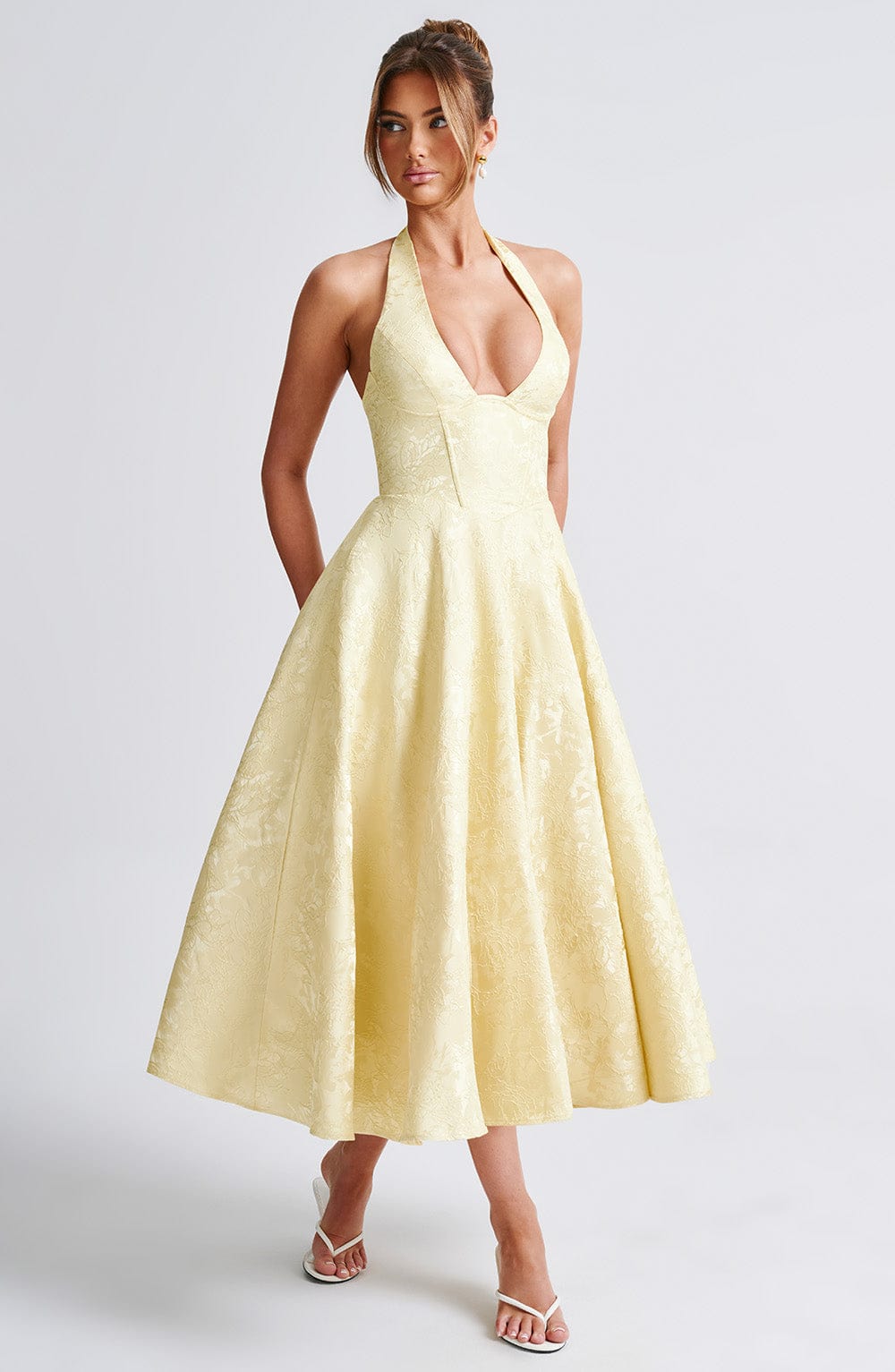 Catalina Romantic Midi Jurk