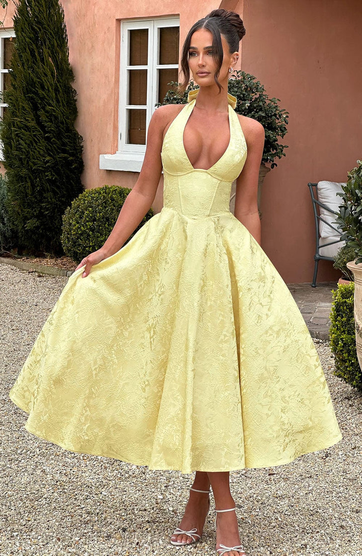 Catalina Romantic Midi Jurk
