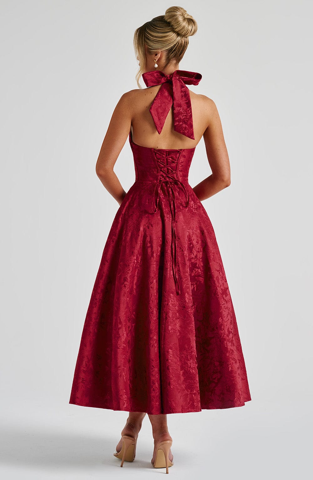 Catalina Romantic Midi Jurk