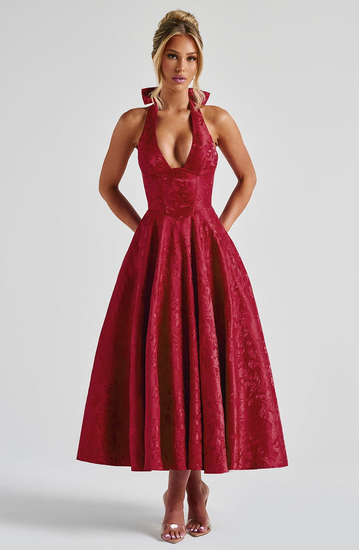 Catalina Romantic Midi Jurk