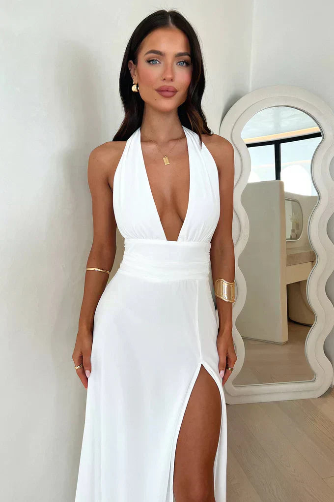 Selene Split Jurk