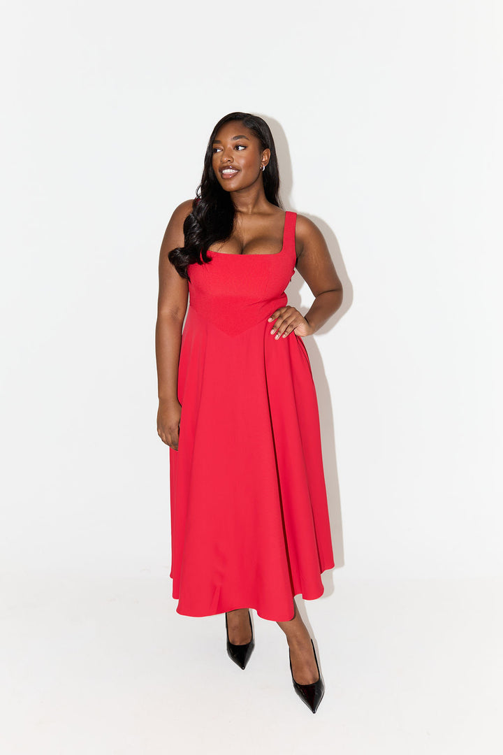 Amelia Midi Jurk
