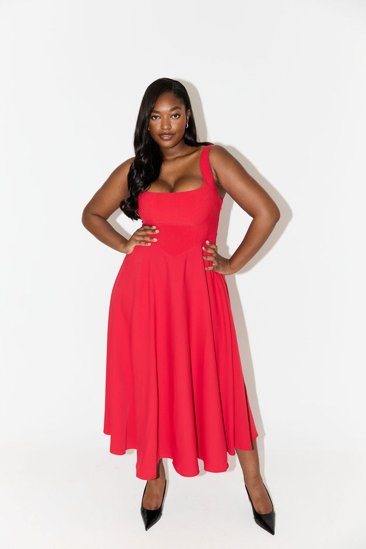 Amelia Midi Jurk